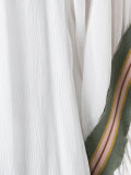 striped embroidered blouse