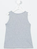 logo print tank top