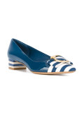 contrast toe Gancio pumps