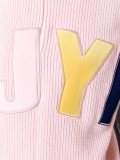 logo initials turtleneck sweater