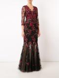 floral lace gown