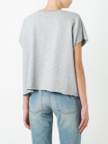 flamingo knit T-shirt 