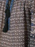 printed long sleeve blouse
