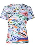 Rainbow Cloud print T-shirt