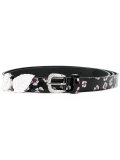 flower leaf buckle belt 