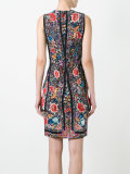 floral print fitted dress