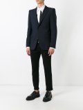 ruffle panel poplin shirt