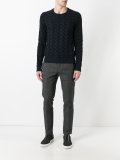 jagged knit jumper