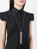 studded pendulum necklace 