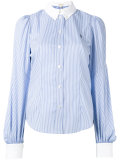 bishop sleeve button down shirt