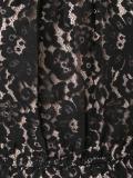 high neck lace dress