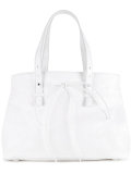 embossed tote bag