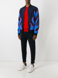 appliqué bomber jacket 