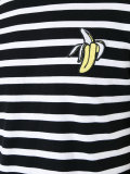 stripe banana patch T-shirt