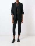 single button blazer