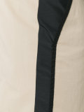 side stripe cropped trousers