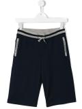 logo print track pants
