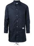 back logo raincoat
