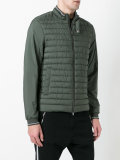 zip up padded jacket 