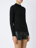 high neck top