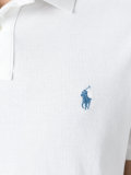 logo embroidered polo shirt