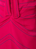 fine-stripe day dress