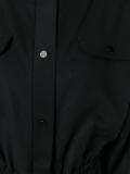 boat neck belted jumpsuit