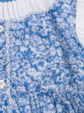 floral flared dress