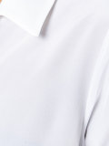 fluted sleeve blouse