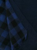 checked scarf
