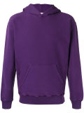 logo print hoodie