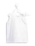 bow detail tank top