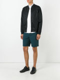logo print bomber jacket