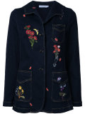 embroidered denim jacket 