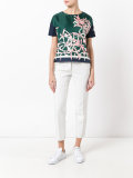 floral print top