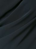 single shoulder draped dress
