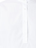 band collar shirt