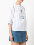 tassel blouse 