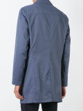 button up raincoat 