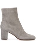 chunky heel ankle boots