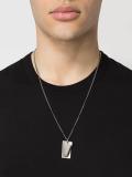 plaques pendant short necklace
