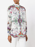 Multicoloured print blouse