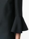 crepe couture mini dress