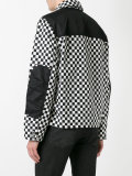 checkered bomber jacket