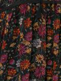 floral print sheer dress