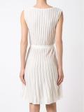 v neck sleeveless dress