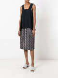 aztec print skirt
