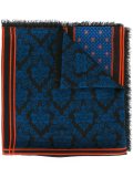 patchwork printed scarf