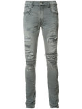 shredded detail jeans