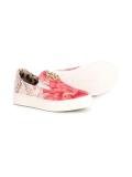 floral slip-on sneakers